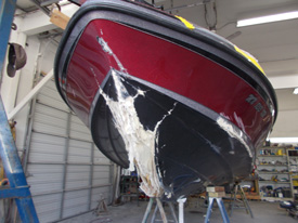 Collision Boat Repair