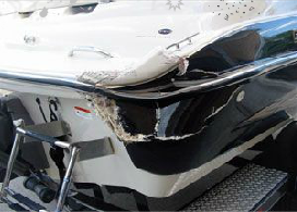 Cracked Fiberglass Boat Repair