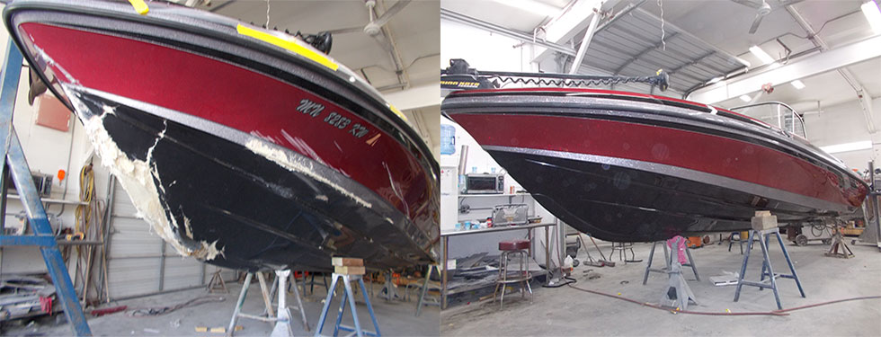 Fast Boat Body Damage Insurance Repair