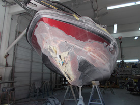 2013 Ranger 621 VS Fiberglass Collision Repair During 1